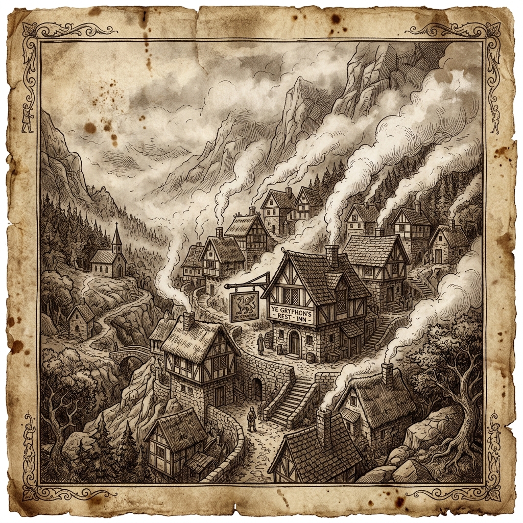 メルリンゲンの集落